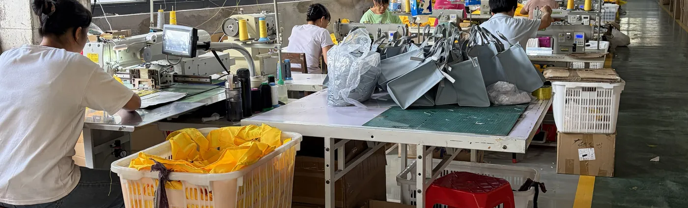 SANDA production floor in Guangzhou